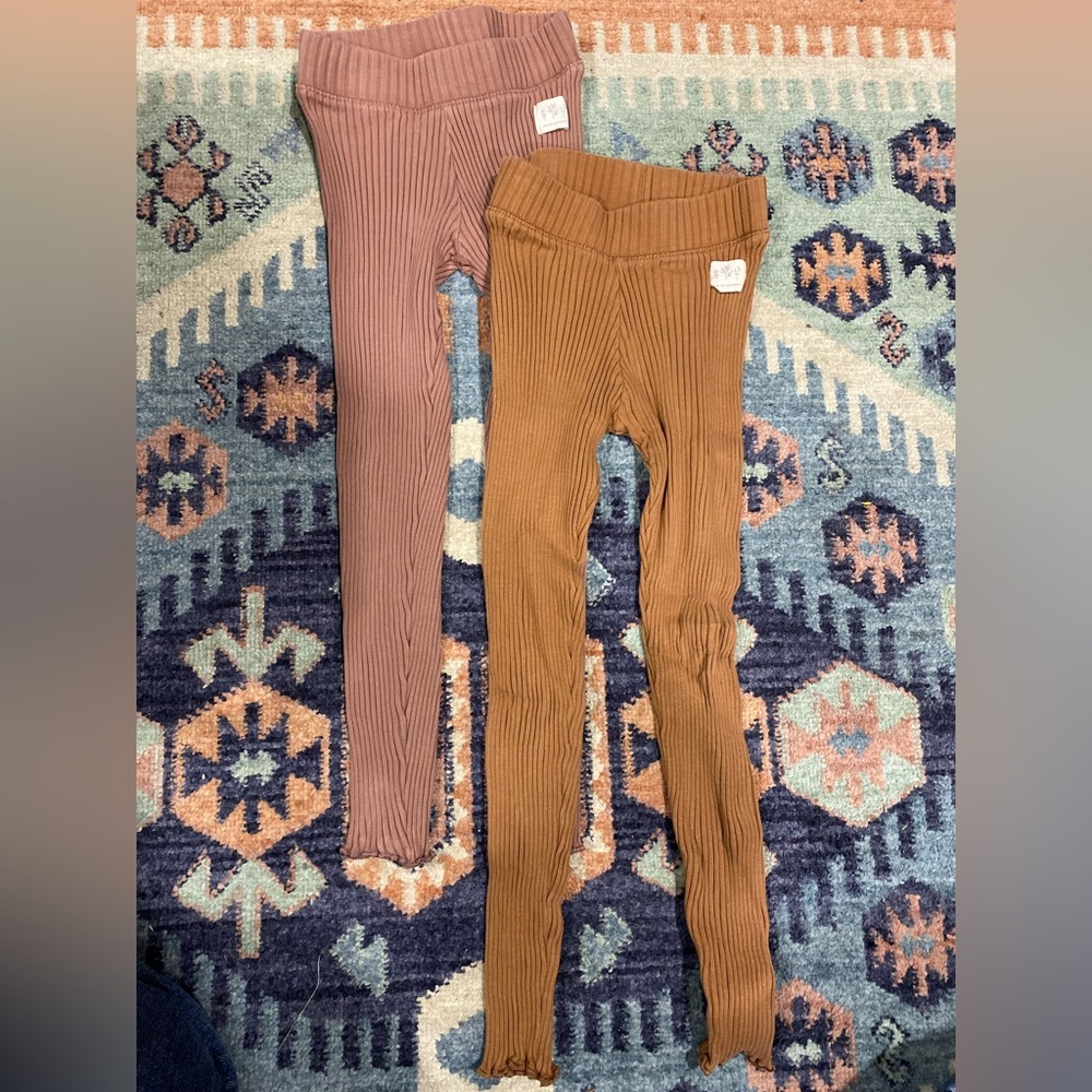 ZARA ribbed leggings for toddler bundle